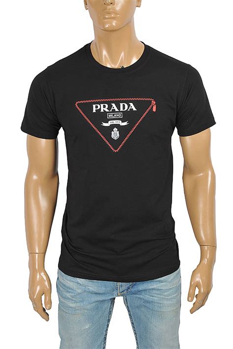 t shirt uomo prada stefosauro|Prada Shirts for Men .